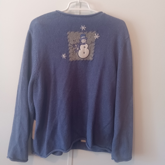 Croft & Barrow Lavender Knit Sweater - Picture 3 of 3